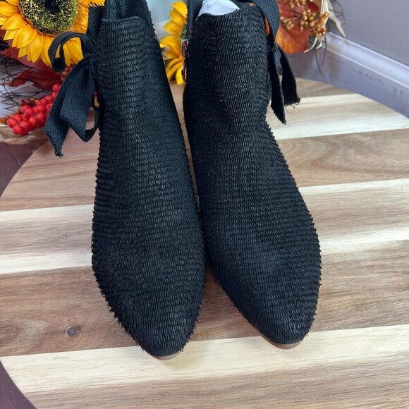 L34 Linden Women's Comfy Leather Winter Booties Sz 40EU / 9-9.5US in Black - Picture 4 of 11